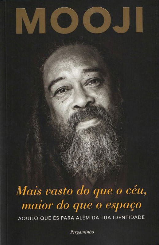 Vaster than Sky - book by Mooji translated to Portuguese